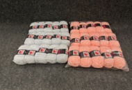 1582581 30 balls of yarn Velour yarn Babylove – chenille velvet yarn 100g