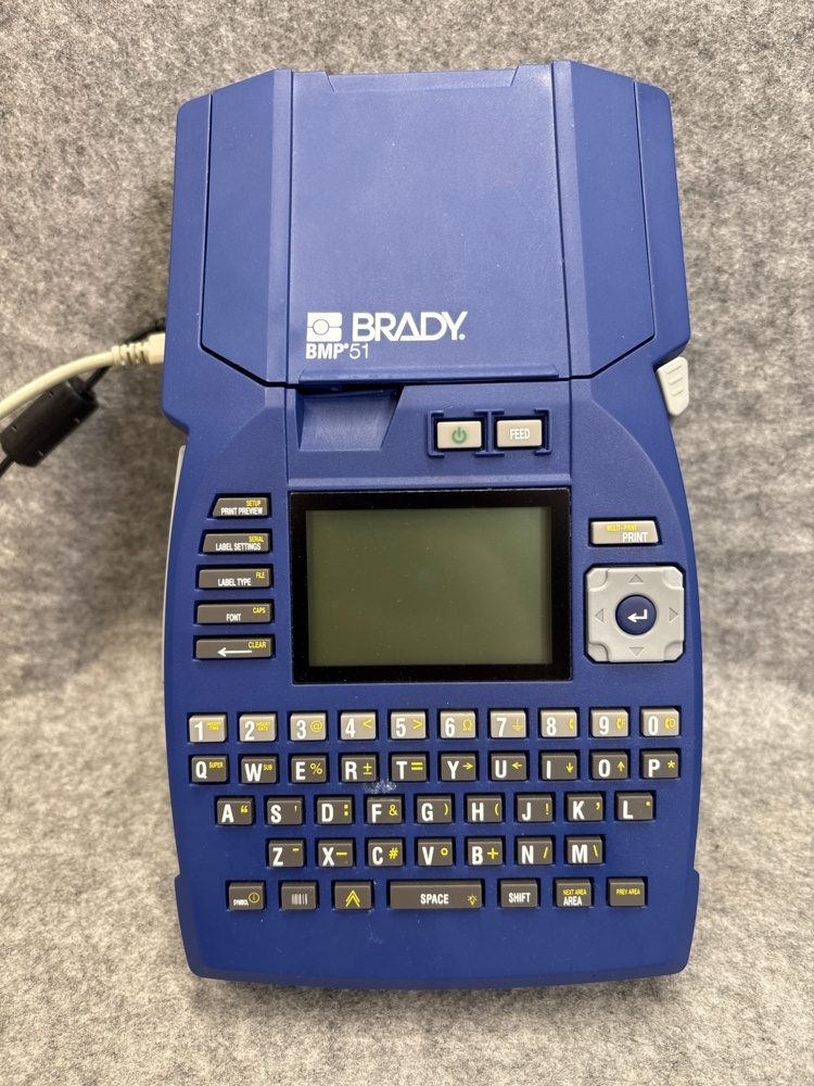 1546183-2 Brady BMP 51 marking machine