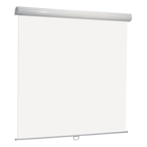 Projektorduk - Euroscreen Diplomat Soft & Quiet, 220 × 220 cm på auktion i Skåne, Helsingborg hos PS Auction