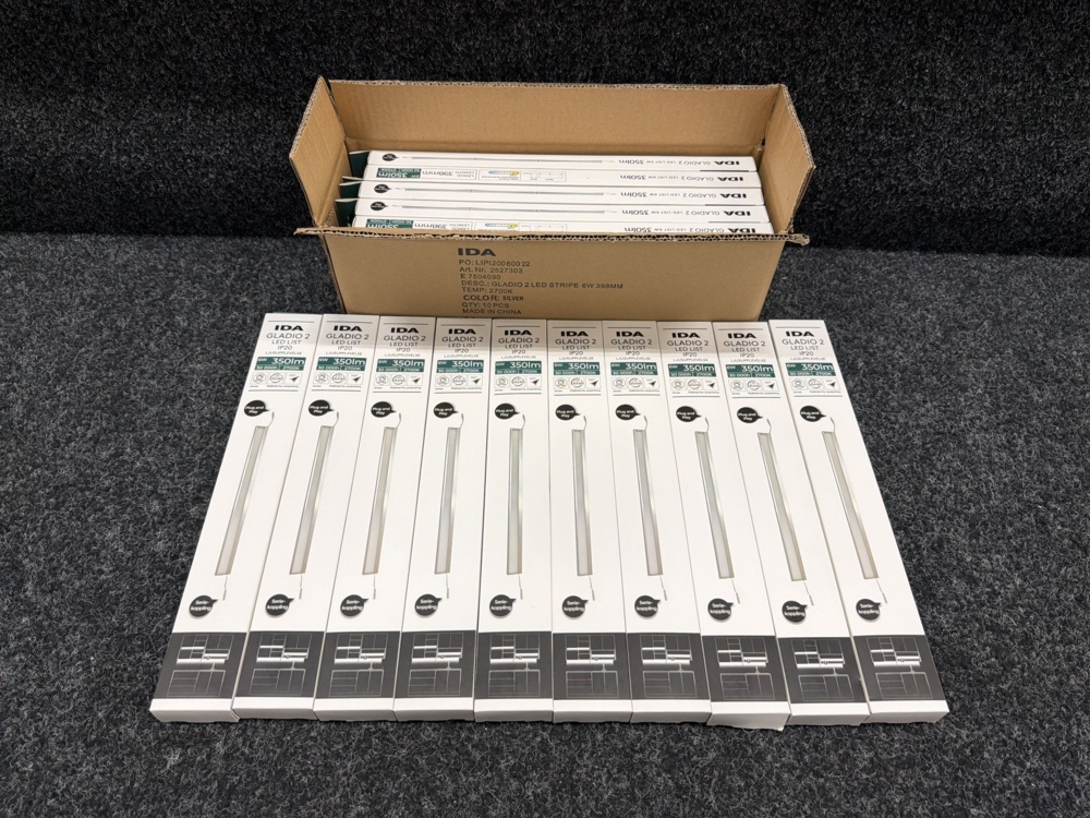 1585261-2 20 led strips Lightab IDA Gladio 2 6W 350lm - 400mm