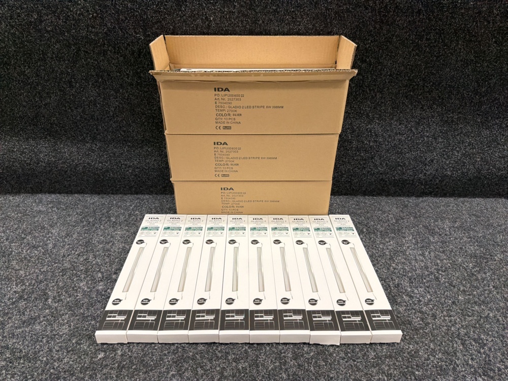 1585267-2 40 led strips Lightab IDA Gladio 2 6W 350lm - 400mm