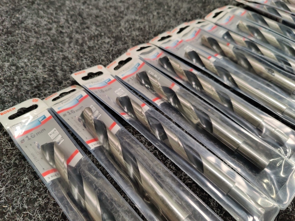 1585306-3 15 pcs Metal drill Bosch HSS PointTeQ DIN338 16-20 mm