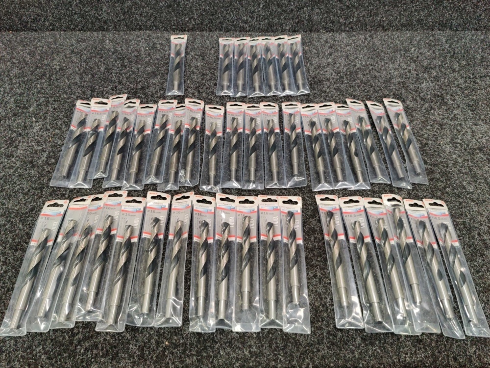 1585310-1 44 pc Metal drill Bosch HSS PointTeQ DIN338 16-20 mm