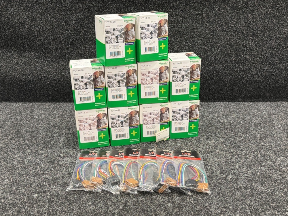 1585382-1 Cable clamp TC 14-20 Schneider Electric & ISO female for loose cables LTC