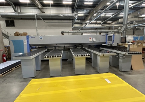 Divestment of industrial machine for plastic processing