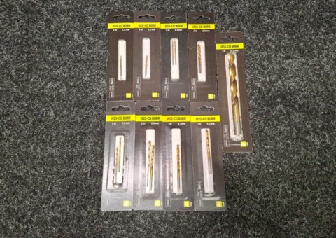 150 pcs HSS-CO Drill 4-USE, 1.5mm - 12.0mm