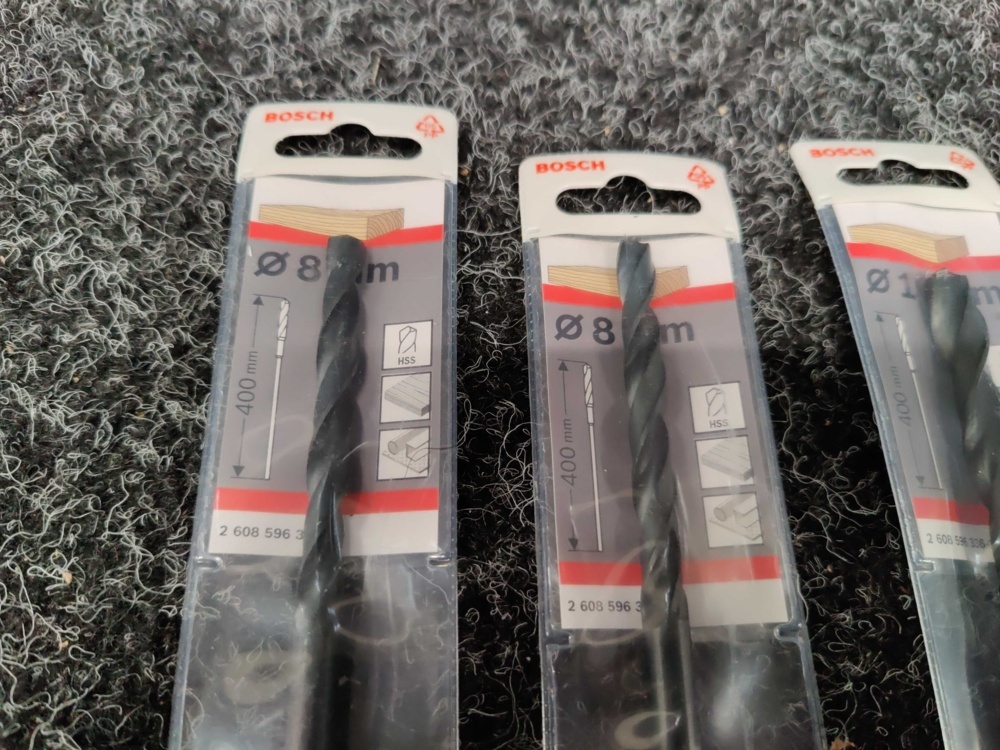 1582902-3 10 pcs Formwork and installation drills Bosch 400 mm