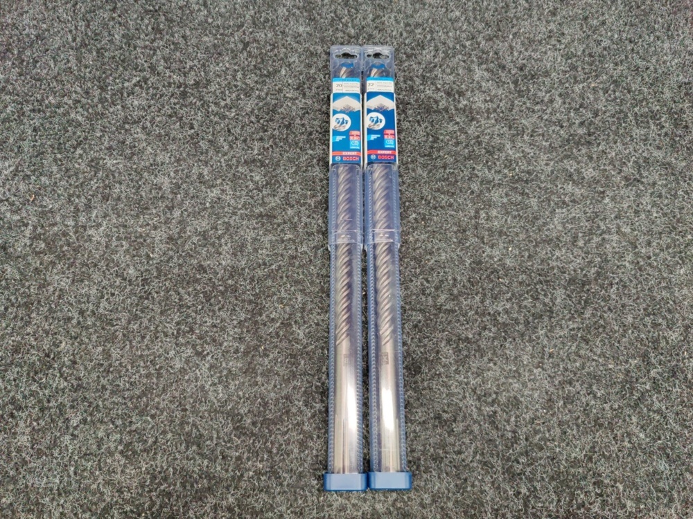 1582907-2 2 st Betongborr Bosch SDS max-8x 400/520 mm 20 & 22 mm