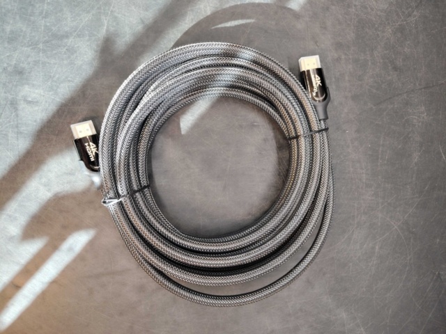 1582379-2 HDMI-kablar, 20 st - 5 m, 4K, flätat kabelhölje