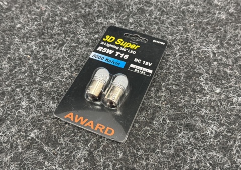 41 pcs 2-pack LED lights Award R5W Ba15s 2W 12V White