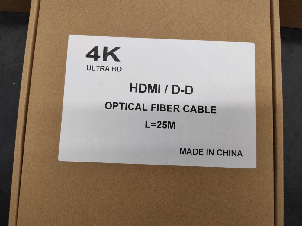 1582385-2 Optical HDMI cables, 3 pcs - AUXLine, 25 m, 4K