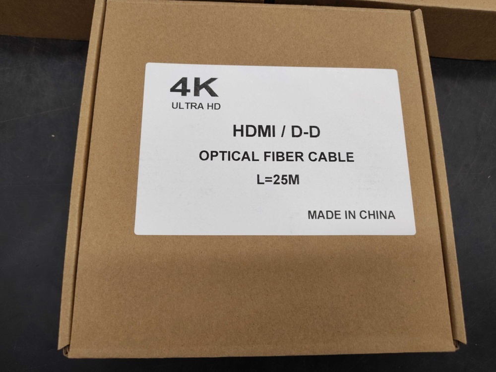 1582386-2 Optiska HDMI-kablar, 3 st - AUXLine, 25 m, 4K