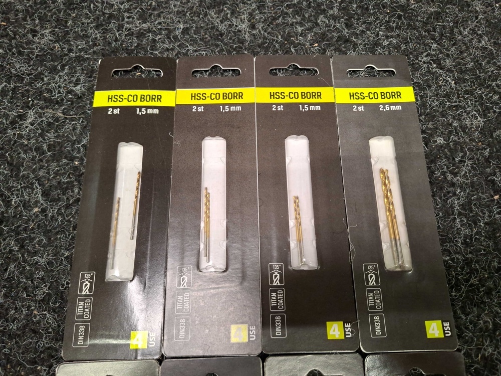 1585421-2 130 st HSS-CO Borr 4-USE, 1.5mm - 4.2mm
