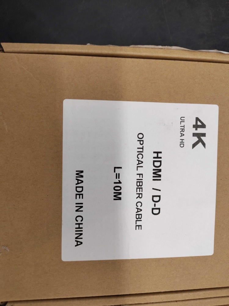 1582387-2 Optical HDMI cables, 4 pcs - AUXLine, 10 m, 4K