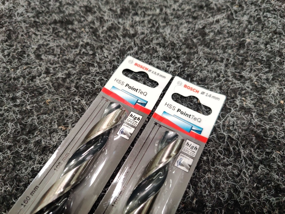 1585311-1 20 st Metallborr Bosch HSS PointTeQ DIN338 13,5 mm & 14 mm