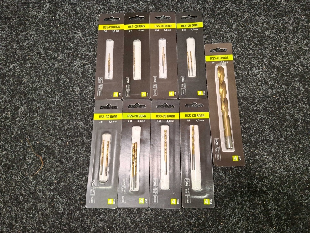 1585405-1 150 st HSS-CO Borr 4-USE, 1.5mm - 12.0mm