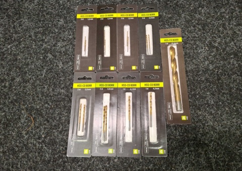 150 pcs HSS-CO Drill 4-USE, 1.5mm - 12.0mm