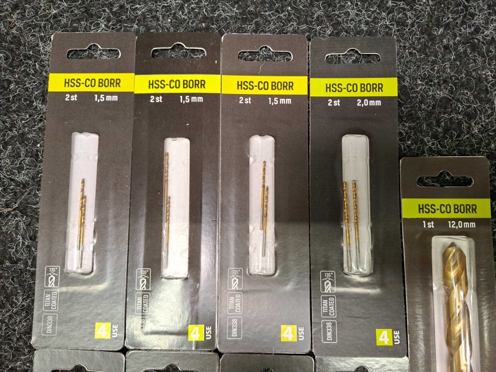 1585406-2 150 st HSS-CO Borr 4-USE, 1.5mm - 12.0mm
