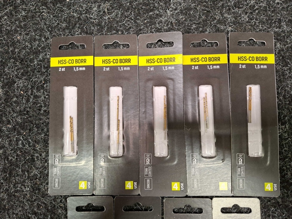 1585431-2 150 st HSS-CO Borr 4-USE, 1.5mm & 4.1mm