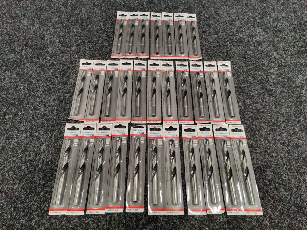 1585315-1 29 pcs Metal drill Bosch HSS PointTeQ DIN338 13.5 mm & 14 mm