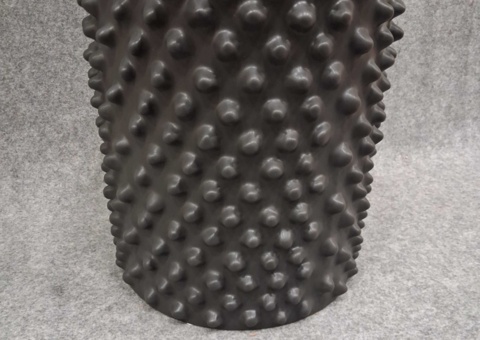 Plant pots, 2 pcs - DBKD Cloudy, dark grey, size Large