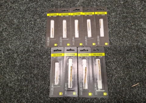 150 pcs HSS-CO Drill 4-USE, 1.5mm & 4.1mm
