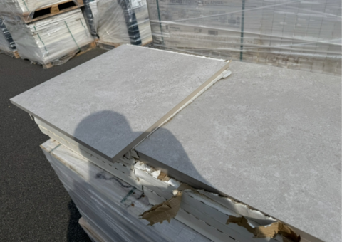 Outdoor clinker beige, granite ceramic, Arenit, 60x60 cm, 200 square meters