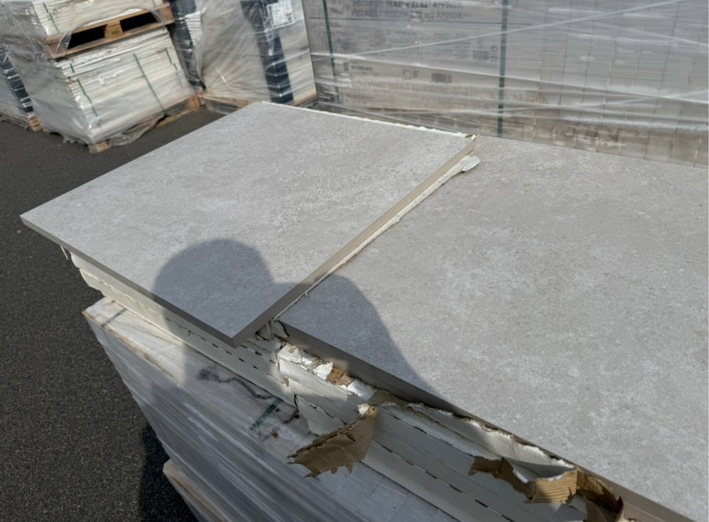 1584748-1 Uteklinker beige, granitkeramik, Arenit, 60x60 cm, 200kvm