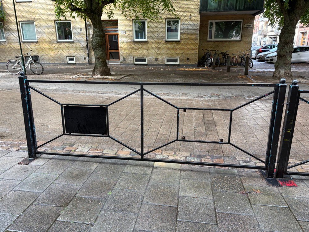 1532270-1 Staket för café 4 st