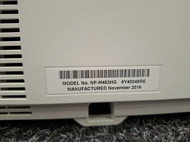 1581416-5 Projektor Nec NP-M403H