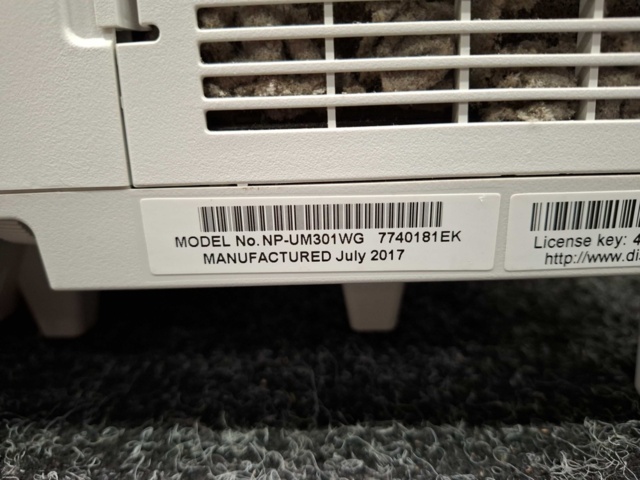 1581418-8 Projektor Nec NP-UM301W