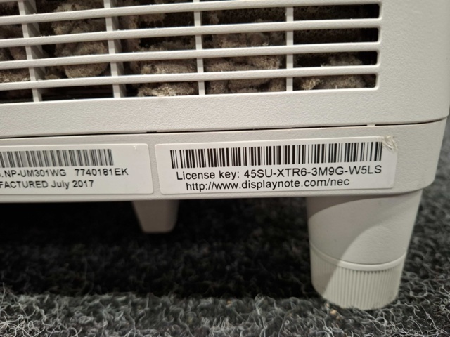 1581418-9 Projektor Nec NP-UM301W