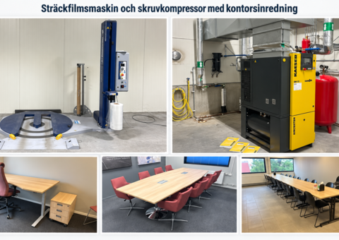 Disposal of industrial machinery and office furniture