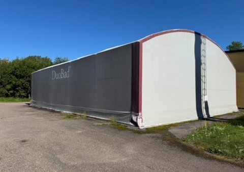 Tent hall and equipment