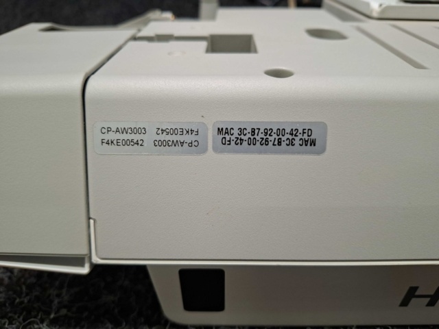 1581426-10 Projektor Hitachi CP-AW3003