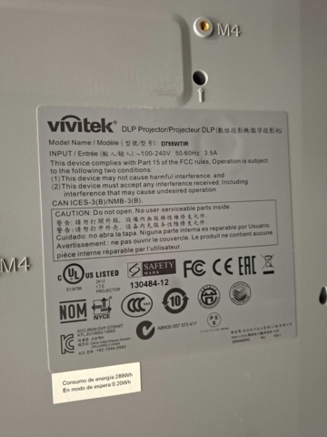 1581429-9 Projektor Vivitek D755WTIR
