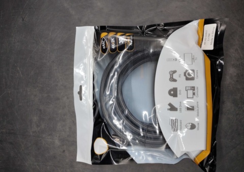 HDMI-kablar, 20 st - 7 m, 4K, flätad kabelmantel