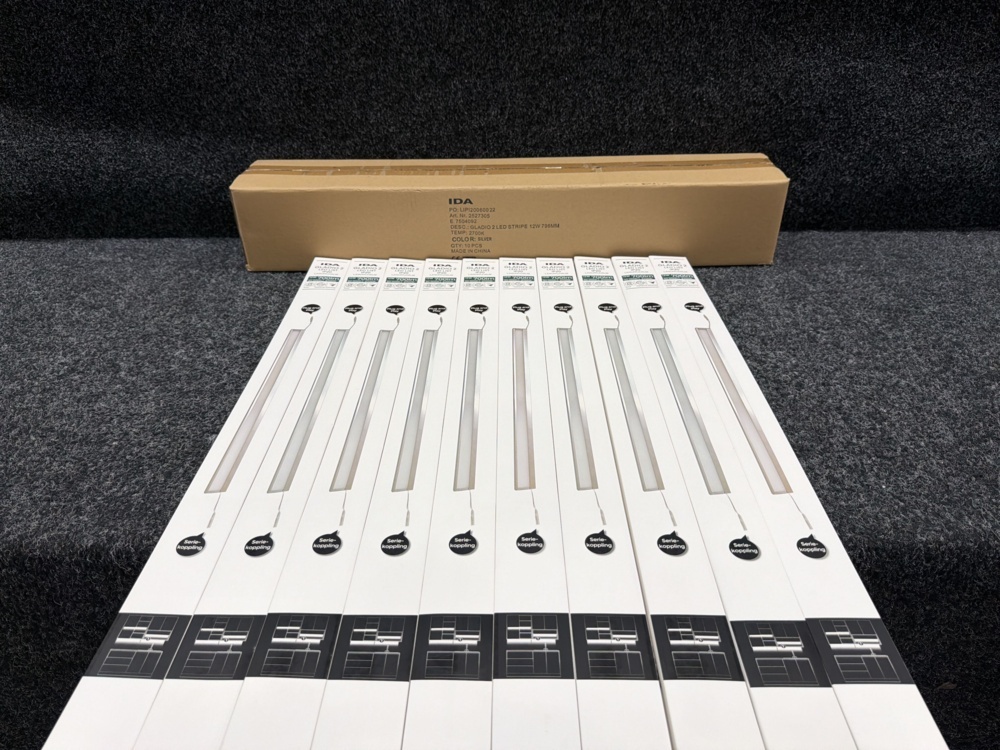 1585292-2 20 st Ledlister Lightab IDA Gladio 2 12W 700lm - 800mm
