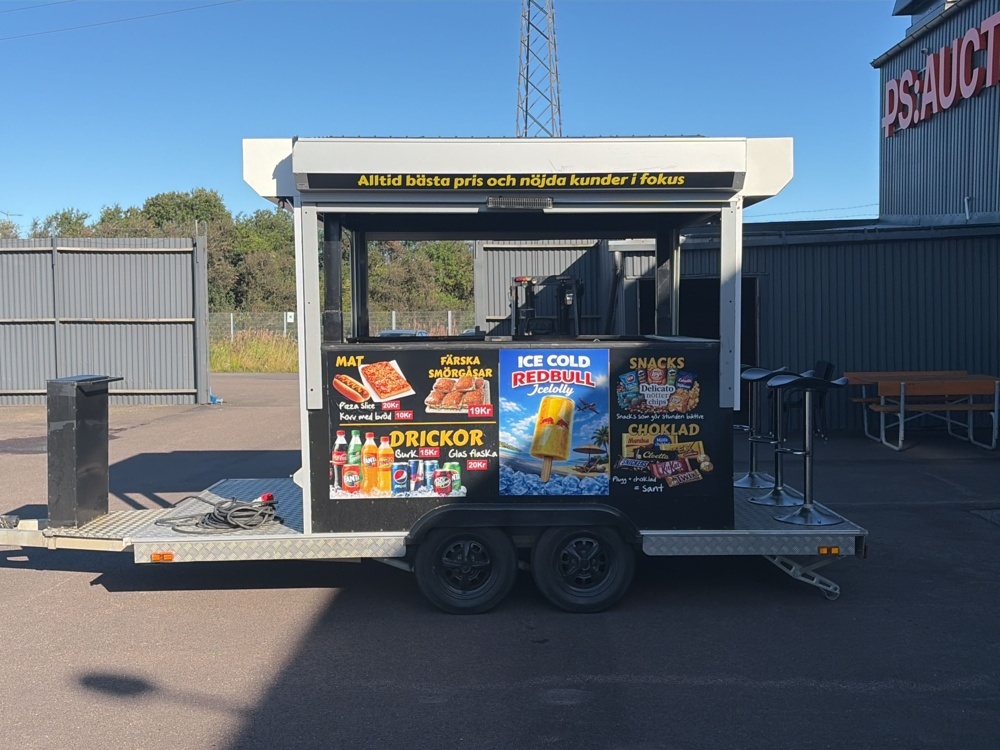 1576435-2 Food cart with Topbox and equipment - Polar P550