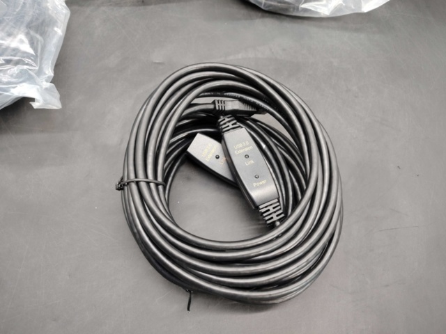 1582440-1 USB-förlängningskablar, 5 st - USB 3.0, aktiva, 10 m