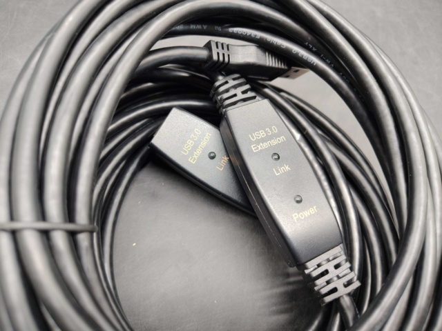 1582440-3 USB-förlängningskablar, 5 st - USB 3.0, aktiva, 10 m