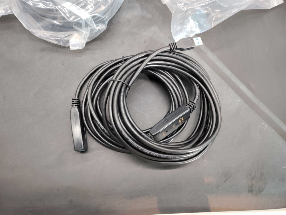 1582448-1 USB-förlängningskablar, 6 st - USB 3.0, aktiva, 10 m