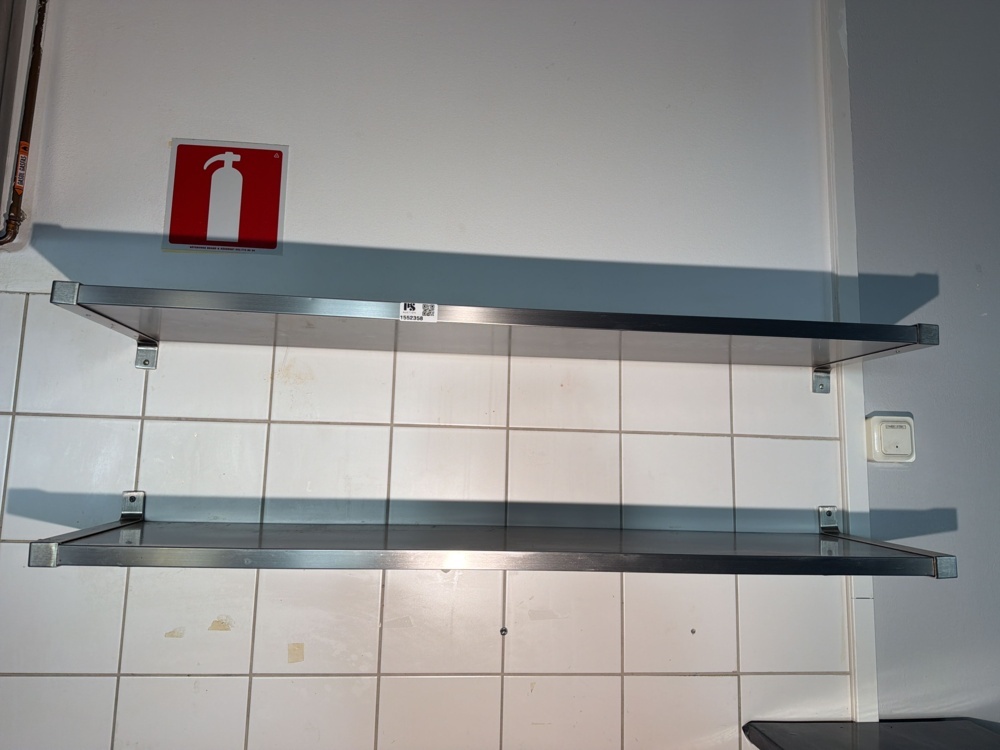 1552358-2 Mixed wall shelves
