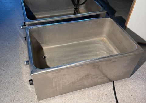 Hot water bath / bain-marie 2 pcs - GGM Gastro BMH230