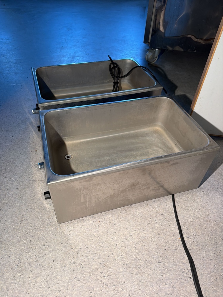 1552362-1 Hot water bath / bain-marie 2 pcs - GGM Gastro BMH230