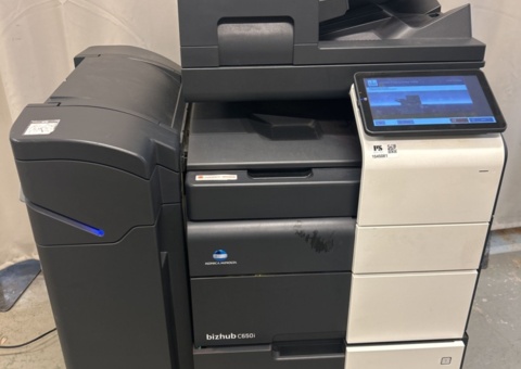 Multifunktionsskrivare med efterbehandlare - Konica Minolta bizhub C650i