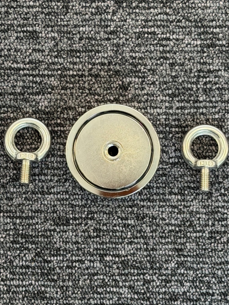 1585641-1 2 pcs Double-sided Neodymium Magnets for Magnet Fishing 300 kg - Free shipping