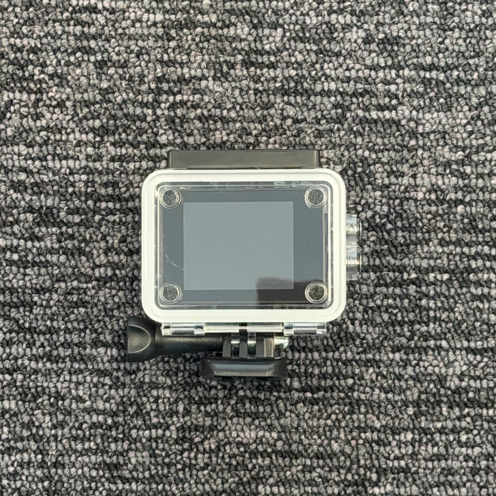 1585648-2 3 pcs Action Cameras 1080P Waterproof with Accessories Silver - Free shipping