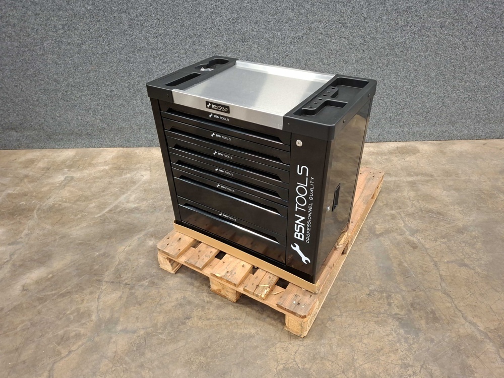 1585617-2 Tool cabinet filled with tools BSN Tools RS-GCX-6D01 - 6 drawers with wheels
