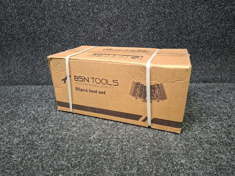 1585593-2 Toolbox including tools BSN Tools RS-GCX-TS085 - 85-piece